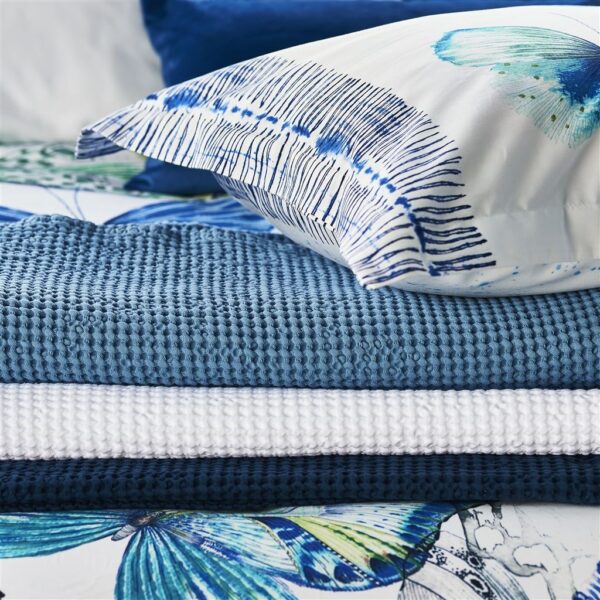 Designers Guild Bettdecke ALBA THROW MIDNIGHT BLUE – Bild 3