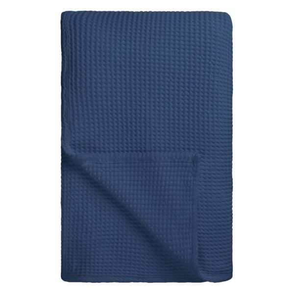 Designers Guild Bettdecke ALBA THROW MIDNIGHT BLUE – Bild 2