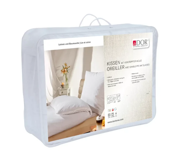 Dorbena Kissen Leinen und Baumwolle LINUM (50 x 70 cm)