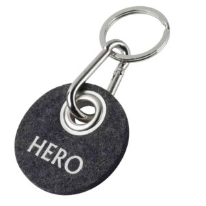 Wollfilz Schlüsselanhänger HERO
