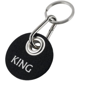Wollfilz Schlüsselanhänger KING