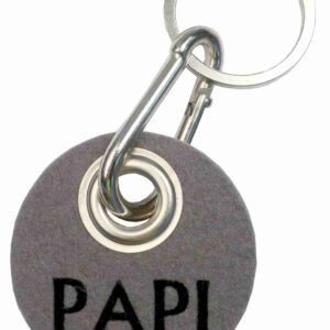 Wollfilz Schlüsselanhänger PAPI