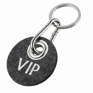 Wollfilz Schlüsselanhänger VIP