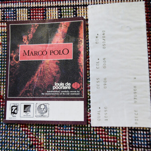 Louis de Poortere MARCO POLO kurzflorteppich 40x50cm – Bild 3