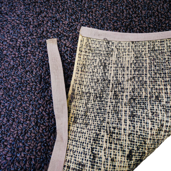 Bic carpets Kurzflorteppich Blau und Braune schlingen 200x200