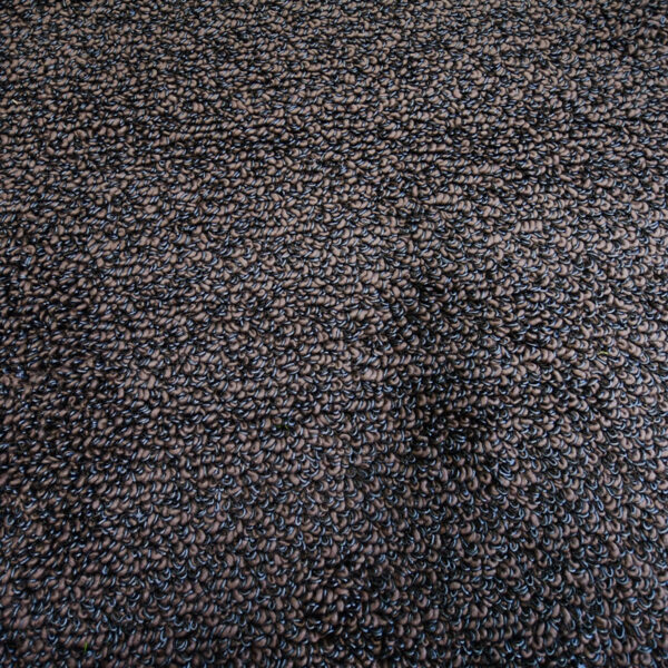 Bic carpets Kurzflorteppich Blau und Braune schlingen 200x200