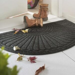 Wash and Dry FUSSMATTE OUTDOOR Dune Halfmoon 55 x 85 cm