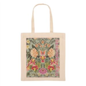 Designers Guild Stoffsack Tote Bag Ikebana Damask Aqua