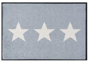 Wash & Dry Fussmatte STARS Grey