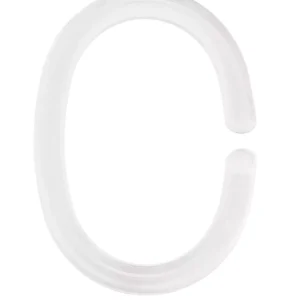 Kleine Wolke DV-RINGE Duschvorhang Ringe Weiss 12-teilig