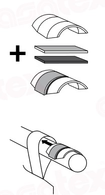 Schlaufengleitschale für Stangen 