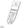 Hinno Clic stop FERSTSTELLER HS 1 Maxi 6,2 bis 6,6 mm 