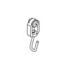 Silent Gliss ROLLGLEITER mit Haken (Metall)
