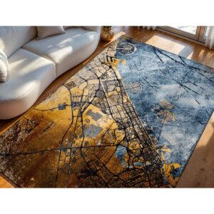 Louis de Poortere CITIES teppich 80 x 150 cm