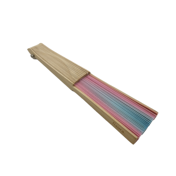 Fächer-rosa-zu